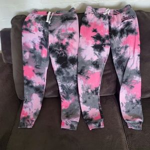 2 pieces  Justice sweat pants girls sz. 10